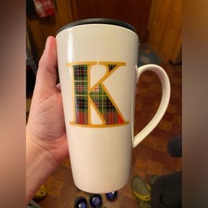 Letter K Travel mug